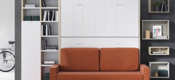 LITERA ABATIBLE HORIZONTAL CON SOFA