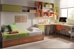 VEMOS UNA CAMA NIDO CON SU MESA DE RINCÓN